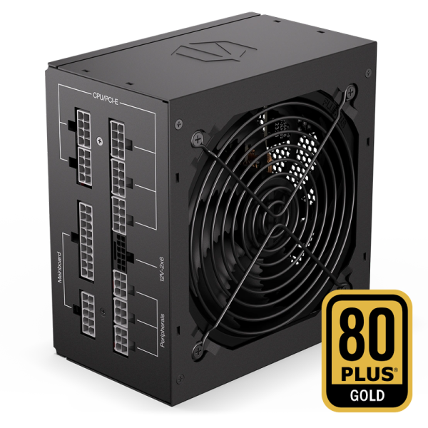 ENDORFY Supremo FM6 Gold 750 W, PC-Netzteil schwarz